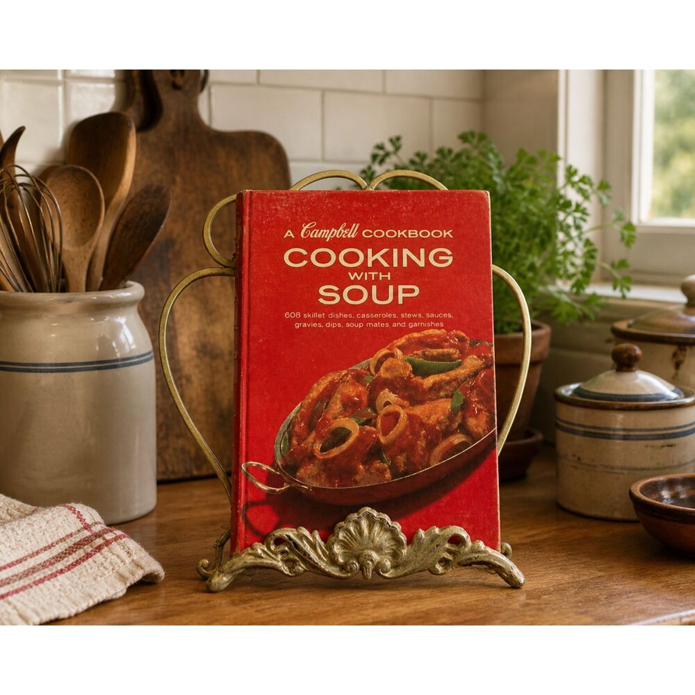 Vintgae Campbell’s Cooking With Soup Cookbook